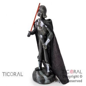 ADORNO DARTH VADER CAPA NEGRA A. PORCELANA FRIA x 1